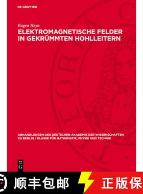 预订 Elektromagnetische Felder in Gekrümmten Hohlleitern [9783112734469]