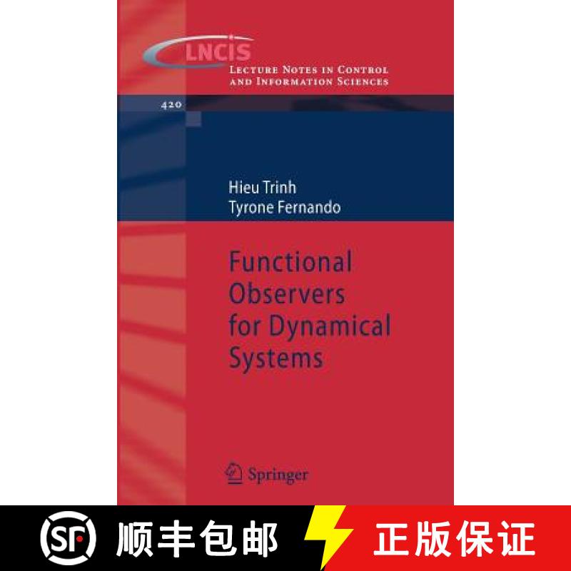 【3-4周达】Functional Observers for Dynamical Systems [9783642269554]