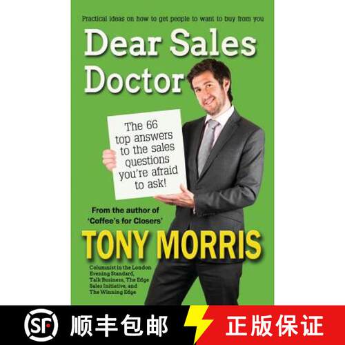 【3-4周达】Dear Sales Doctor: A Sales Book [9781910125069]