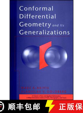 【3-4周达】精装 Conformal Differential Geometry And Its Generalizations [Wiley数学] [9780471149583]