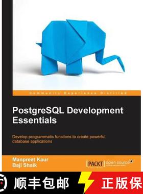 预订 PostgreSQL Development Essentials [9781783989003]