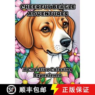 9798869047144 4周达 Experience Coloring Creative Adventures Beagle Cheerful