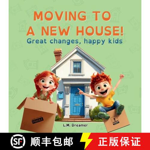 【3-4周达】Moving to a New House!: Great changes, happy kids [9791221083798]