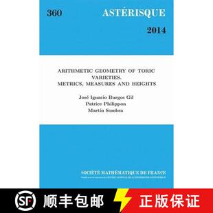预订 Arithmetic Geometry of Toric Varieties (Asterisque) [9782856297834]