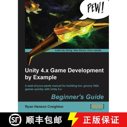 预订 Unity 4.x Game Development by Example: Beginner's Guide [9781849695268]