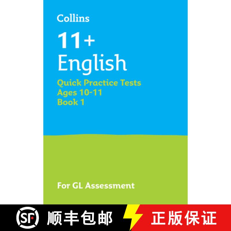 【2-3周达】11+ English Quick Practice Tests Age 10-11 (Year 6) Book 1: For the 2025 Gl Assessment Tests [9781844199181]