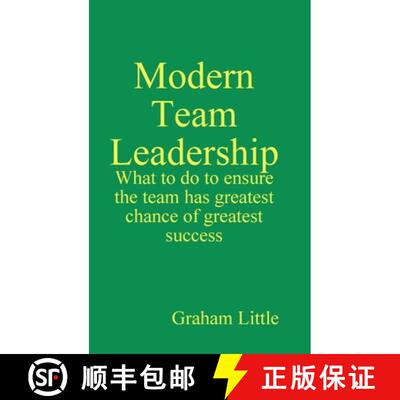 【3-4周达】精装 Modern Team Leadership [9780995108431]