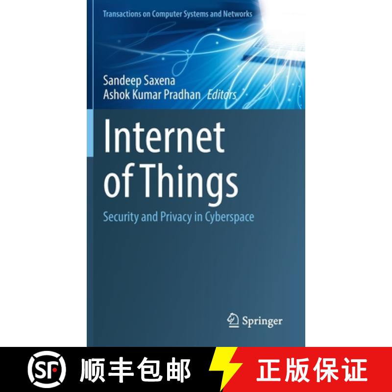 【3-4周达】Internet of Things : Security and Privacy in Cyberspace [9789811915840]