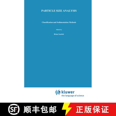 【3-4周达】Particle Size Analysis : Classification and sedimentation methods [9780412558801]