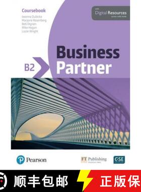 【3-4周达】精装 Business Partner B2 Coursebook and Basic MyEnglishLab Pack [9781292233567]