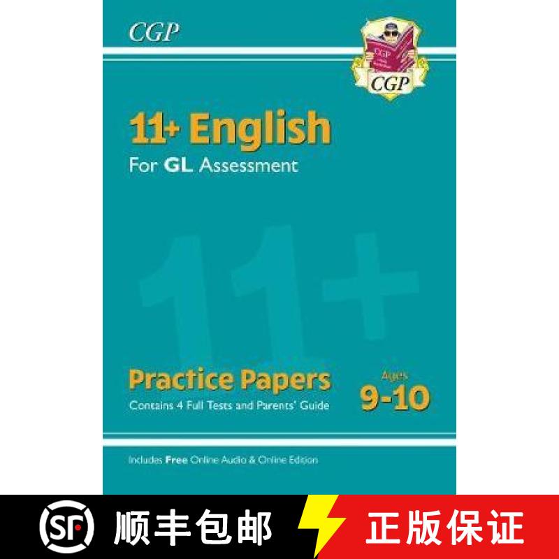 【2-3周达】New 11+ GL English Practice Papers - Ages 9-10 (with Parents' Guide & Online Edition) [9781789082470]