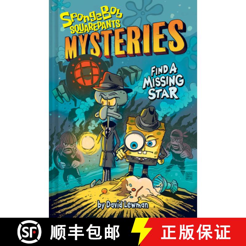 【2-3周达】Find a Missing Star (Spongebob Squarepants Mysteries #1) [9781419757723]