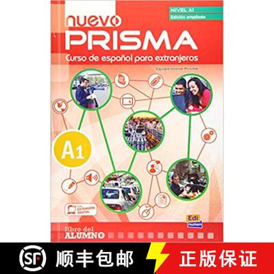 【3-4周达】精装 Nuevo Prisma A1: Ampliada Edition (12 sections): Student Book: - Student Book [9788498486049]