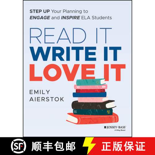 【3-4周达】Read It Write It Love It: Step Up Your Planning to  Engage and Inspire ELA Students [9781394319893]