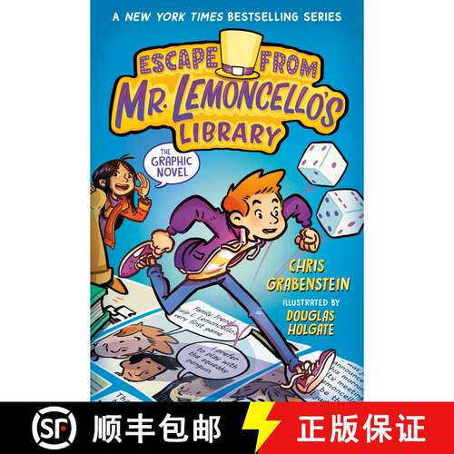 【3-4周达】精装 Escape from Mr. Lemoncello's Library: The Graphic Novel [9780593484852]
