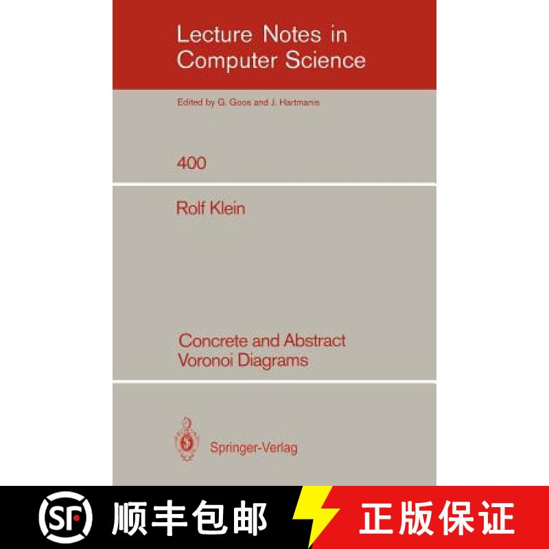 【3-4周达】Concrete and Abstract Voronoi Diagrams [9783540520559]