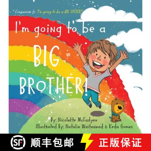 【3-4周达】I'm going to be a BIG BROTHER! [9780620888202]