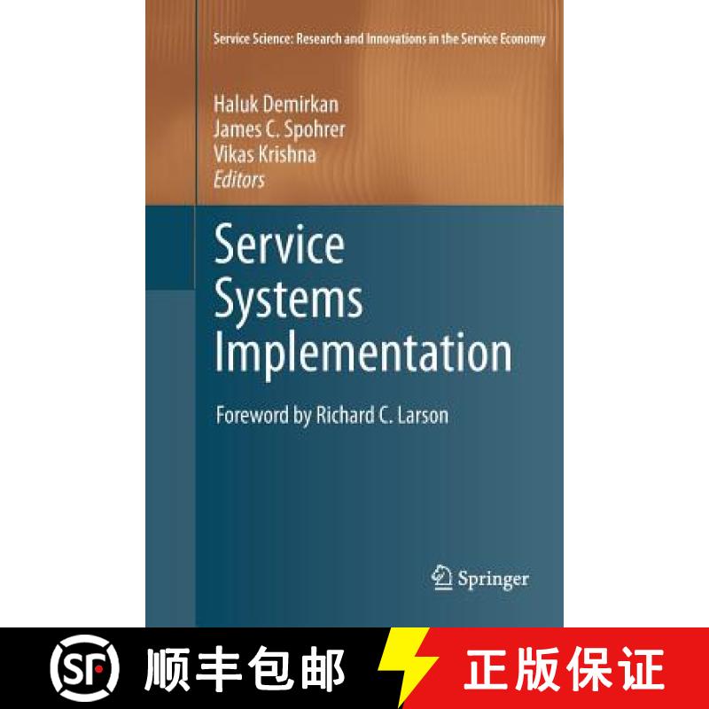 【4周达】Service Systems Implementation [9781461428077]
