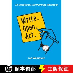 Planning 9780999411803 Write Intentional Act 4周达 Open Workbook Life