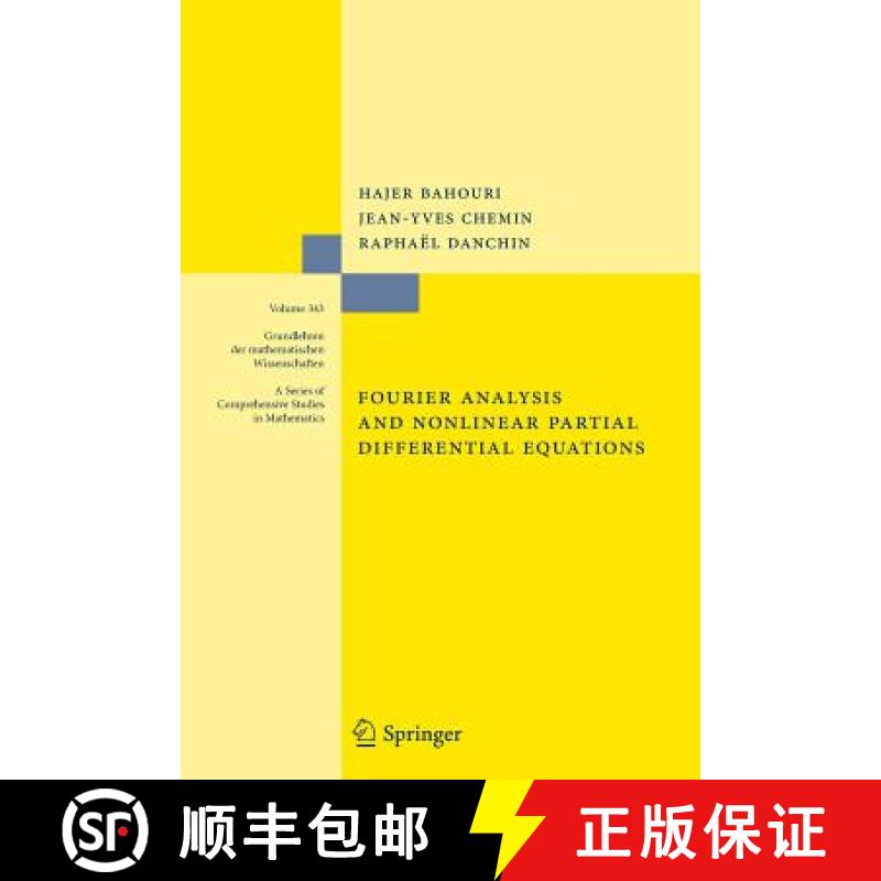 现货 傅里叶分析和非线性偏微分方程 简装 Fourier Analysis and Nonlinear Partial Differential Equations [9783642266577]