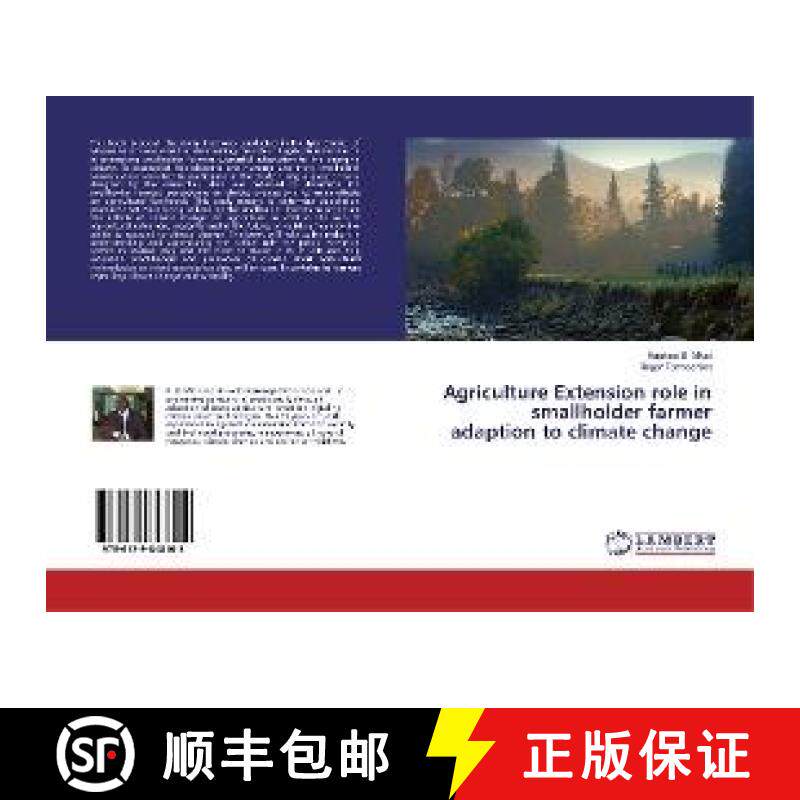 预订 Agriculture Extension role in smallholder farmer adaption to climate change [9786139848102]