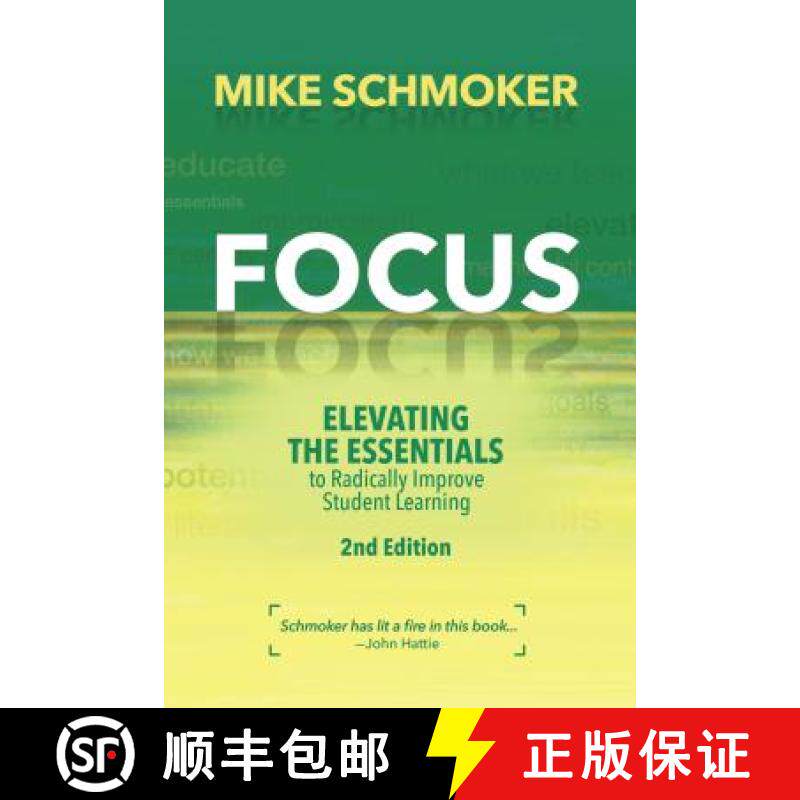 预订 Focus: Elevating the Essentials to Radically Improve Student Learning [9781416626343]