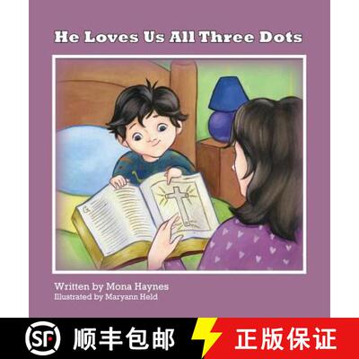 【3-4周达】精装 He Loves Us All Three Dots [9781612446134]