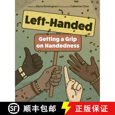 【3-4周达】精装 Left-Handed: Getting a Grip on Handedness [9781771476201]