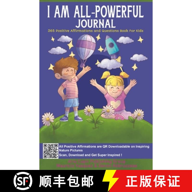 【3-4周达】I AM ALL-Powerful Journal 365 Positive Affirmations and Questions Book for Kids: Book of P... [9781778017025]