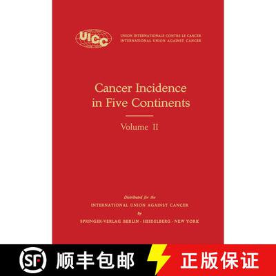 【3-4周达】Cancer Incidence in Five Continents: Volume II – 1970 [9783642858536]