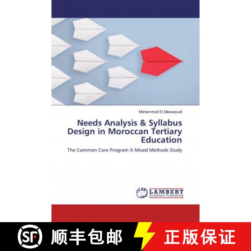 预订 Needs Analysis & Syllabus Design in Moroccan Tertiary Education [9786200293909]