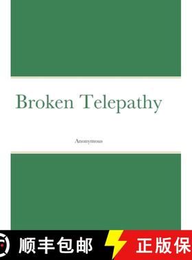 【3-4周达】Broken Telepathy [9781716536991]