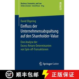 der den Einfluss Excess 9783658157609 Analyse Unternehmensabspaltung 4周达 Value Shareholder auf Re... Eine