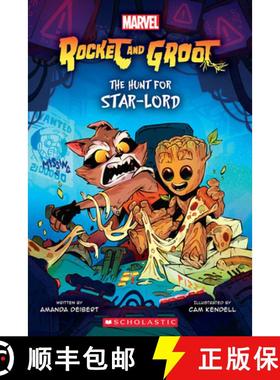 预订 The Hunt for Star-Lord: A Graphix Chapters Book (Marvel's Rocket and Groot) [9781338890334]