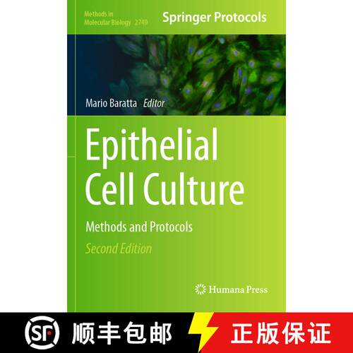 【3-4周达】Epithelial Cell Culture: Methods and Protocols (Second Edition 2024) [9781071636114]
