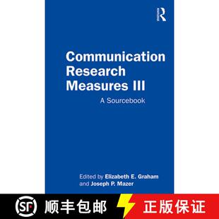预订 Communication Research Measures III: A Sourcebook [9781138304413]