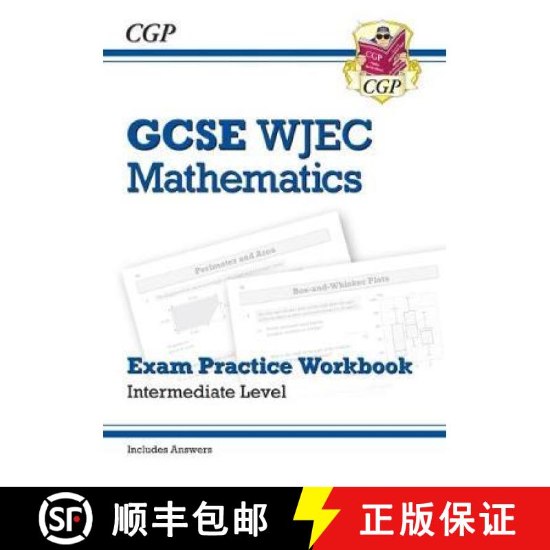 【2-3周达】New WJEC GCSE Maths Exam Practice Workbook: Intermediate (includes Answers) [9781789080704]