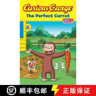 【3-4周达】Curious George: The Perfect Carrot (Cgtv Reader) [9780547242996]