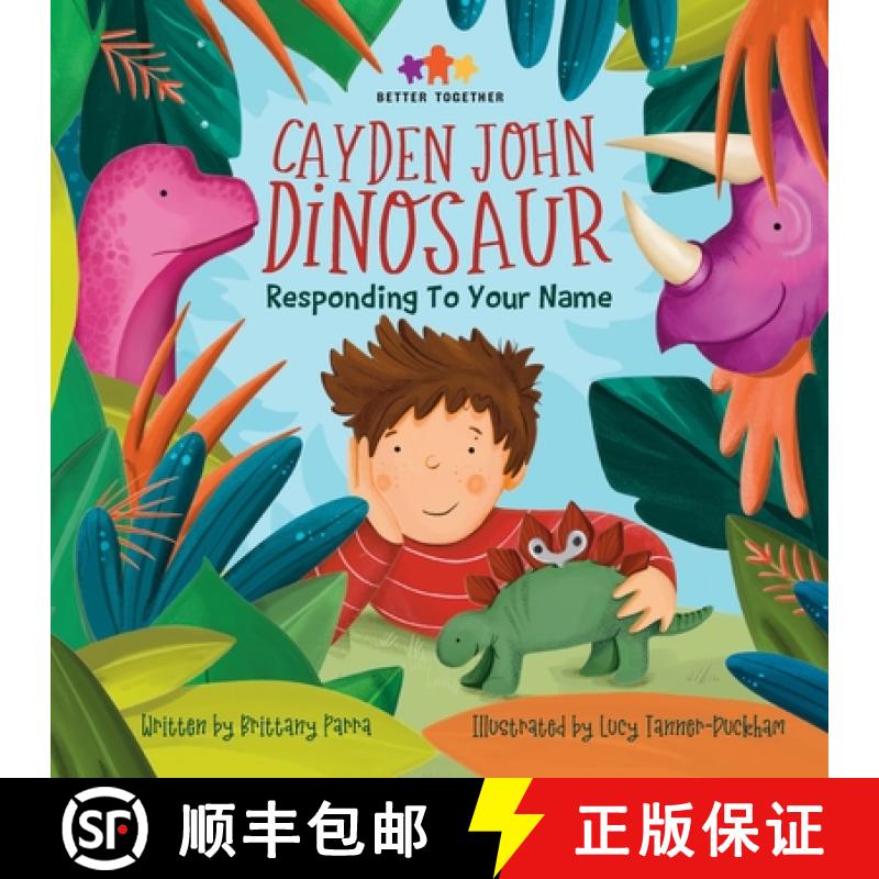 【3-4周达】Cayden John Dinosaur: Responding to Your Name: Responding To Your Name [9798987167311]