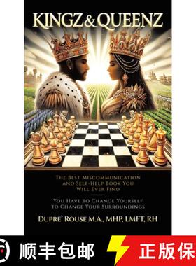【3-4周达】Kingz & Queenz: The Best Miscommunication and Self-Help Book You Will Ever Find You Have t... [9798385039937]