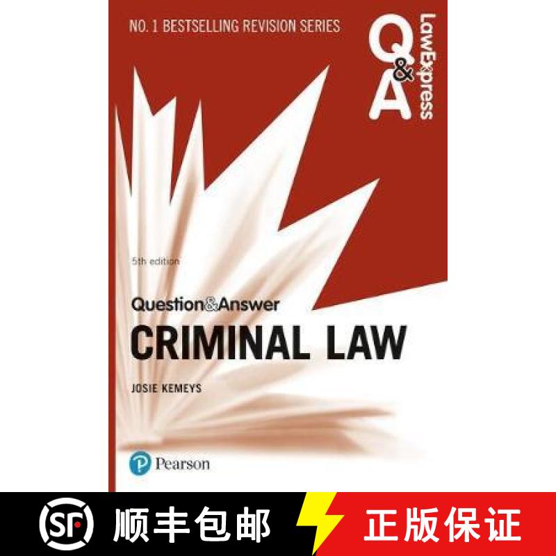 【2-3周达】Law Express Question and Answer: Criminal Law, 5th edition [9781292259079]