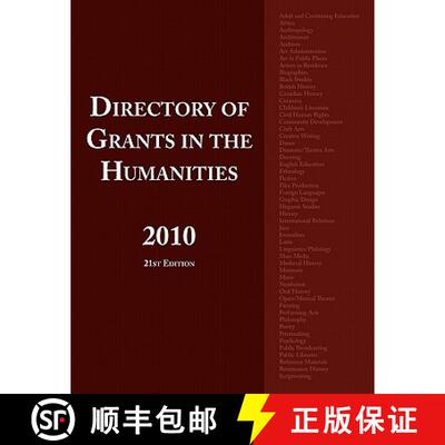 【3-4周达】Directory of Grants in the Humanities 2010 [9780984172573]