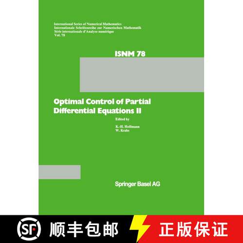 【3-4周达】精装 Optimal Control of Partial Differential Equations II: Theory and Applications: Confer... [9783764318468]