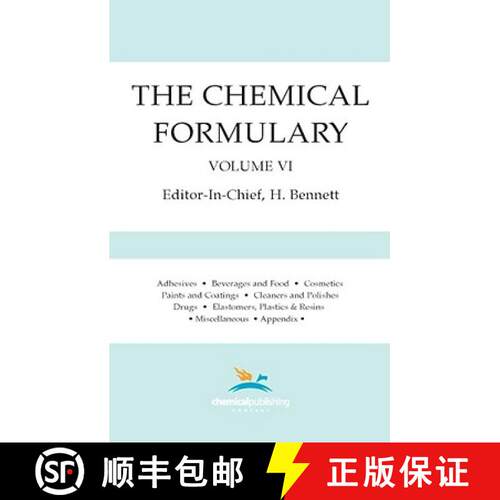 【3-4周达】Chemical Formulary, Volume 6: Volume 6 [9780820600598]