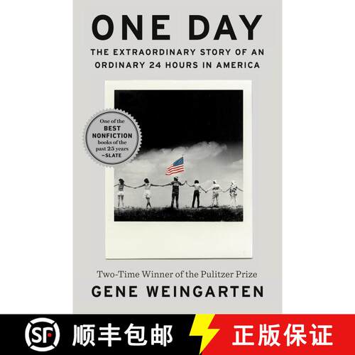 【3-4周达】One Day: The Extraordinary Story of an Ordinary 24 Hours in America [9780399185830]