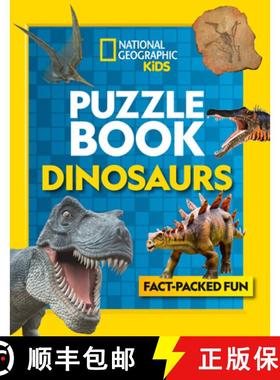 【3-4周达】Puzzle Book Dinosaurs: Brain-Tickling Quizzes, Sudokus, Crosswords and Wordsearches [9780008321505]