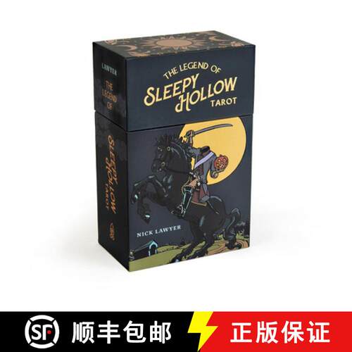 【3-4周达】Legend of Sleepy Hollow Tarot—Headless Horseman Edition (Tarot Deck and Guidebook Box Set... [9780764368639]