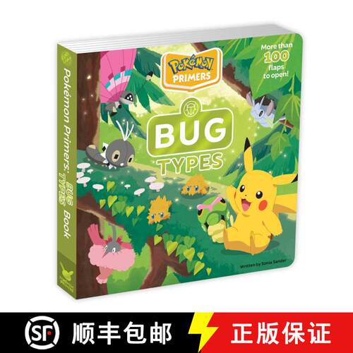 【3-4周达】Pokémon Primers: Bug Types Book [9781604382501]
