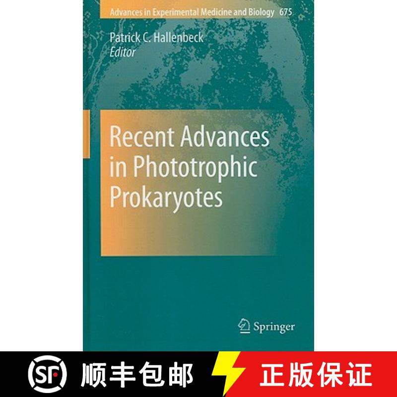 【3-4周达】Recent Advances in Phototrophic Prokaryotes [9781441915276]