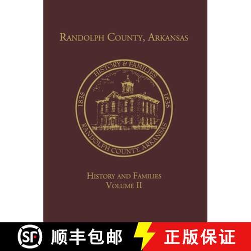【3-4周达】精装 Randolph Co., AR Family History Vol. II [9781596522763]